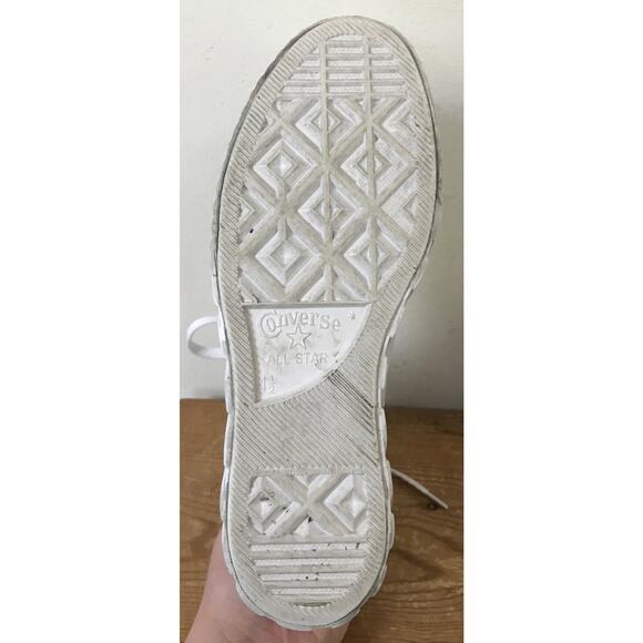 Converse All Star Chuck Taylor 572232 Polka Dot Lift Platform Sneakers Shoes 6.5 - Picture 7 of 8